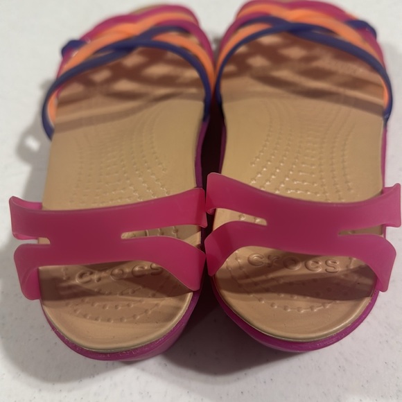 Crocs Jelly Colorful Strappy Sandals Size 8 Women’s - Picture 9 of 12